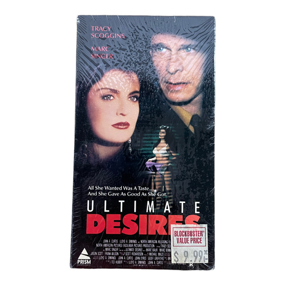 SEALED Ultimate Desires VHS OOP VHS RARE Tracy Scoggins Rare Erotic Thriller - Picture 2 of 5